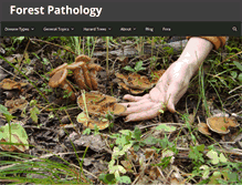 Tablet Screenshot of forestpathology.org